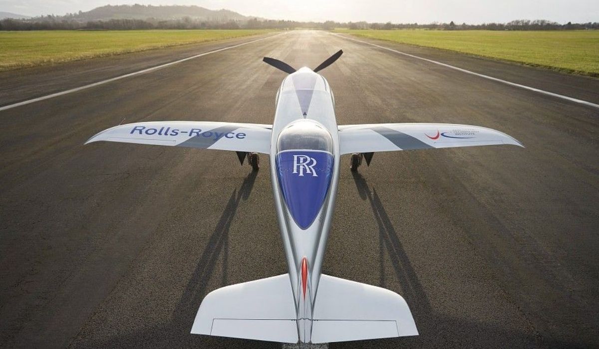 The all-electric Rolls-Royce aircraft sets new world records.